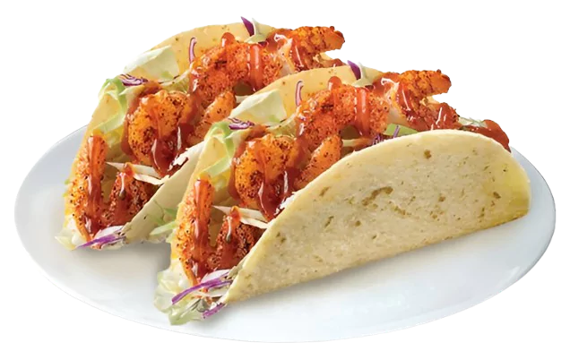 2 Grilled Shrimp Tacos
