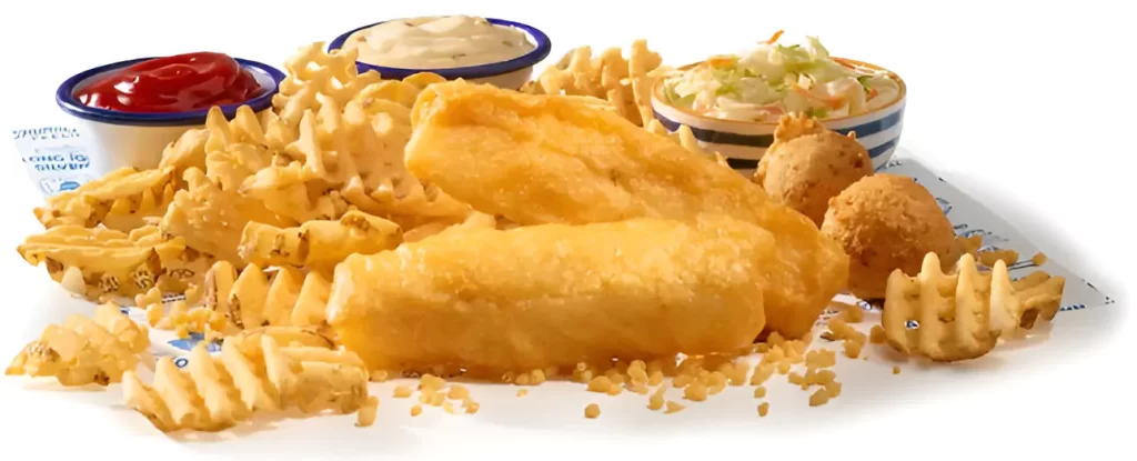 2 pc Battered Cod Meal

